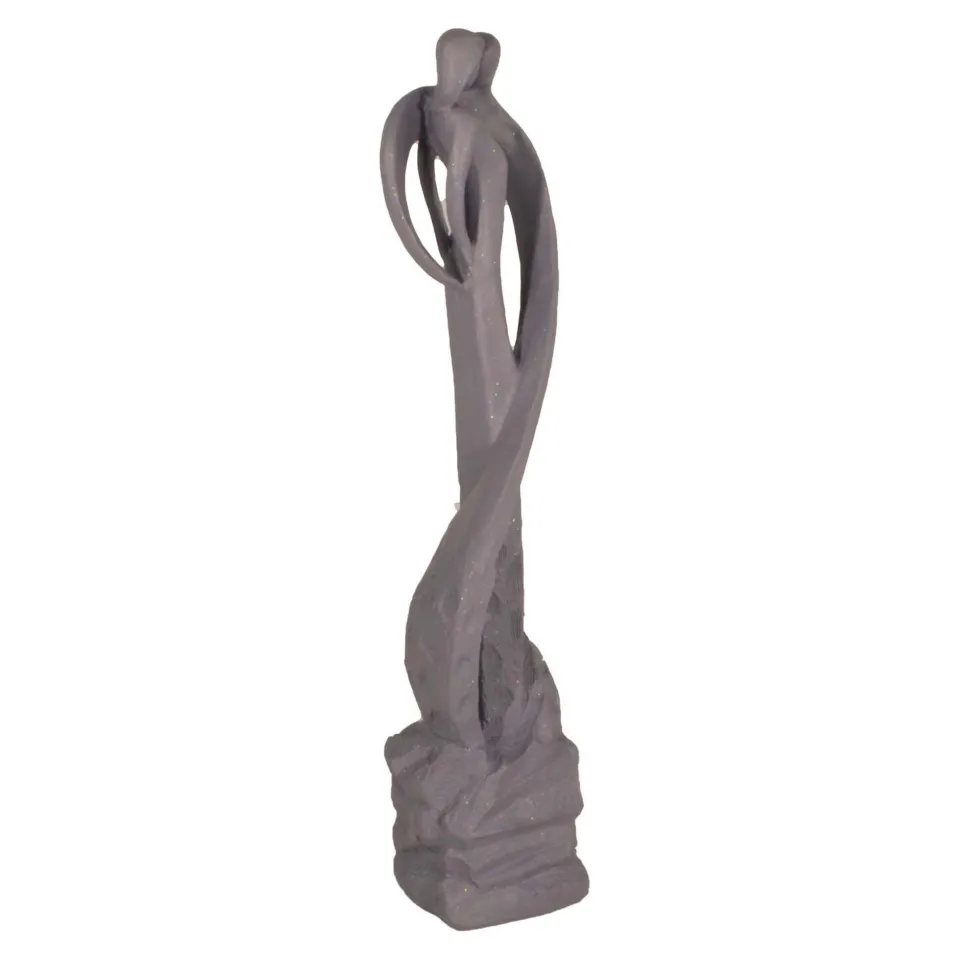 Loving Kiss 82cm Modern Poly Resin Garden Statue