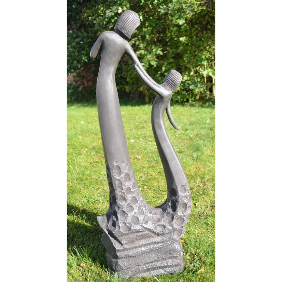 Loving Mother Modern Poly Resin Garden Statue