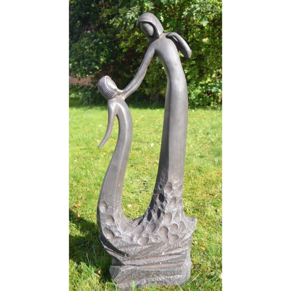 Loving Mother Modern Poly Resin Garden Statue