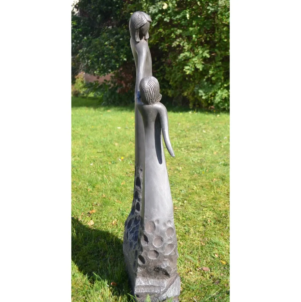 Loving Mother Modern Poly Resin Garden Statue