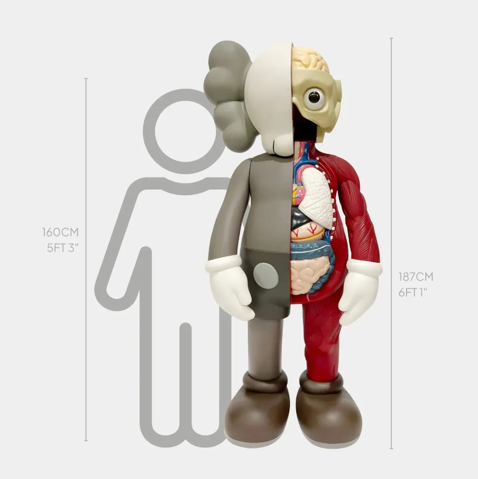 Lucify Biofusion 187cm Brown Resin Indoor Sculpture