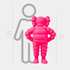 Lucify Bounce 130cm Pink Resin Indoor Sculpture