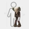 Lucify Daze 130cm Brown Resin Indoor Sculpture