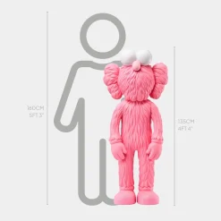 Lucify Fuzz 135cm Pink Resin Indoor Sculpture