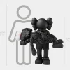 Lucify Guardian 135cm Black Resin Indoor Sculpture