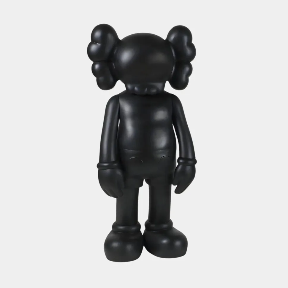 Lucify Seek 70cm Black Resin Indoor Sculpture