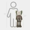 Lucify Seek 100cm Brown Resin Indoor Sculpture