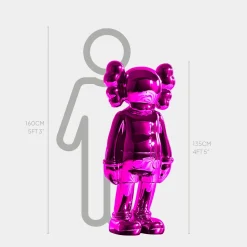 Lucify Seek 135cm Pink Resin Indoor Sculpture