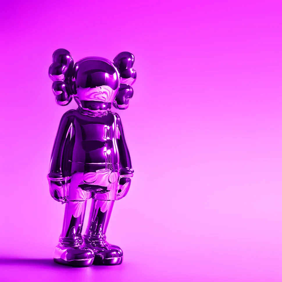 Lucify Seek 135cm Purple Resin Indoor Sculpture
