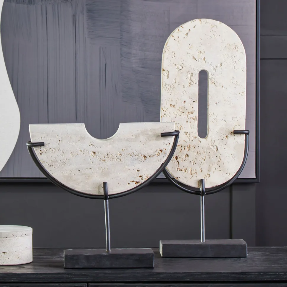 Lunar Collection Stone Indoor Sculptures