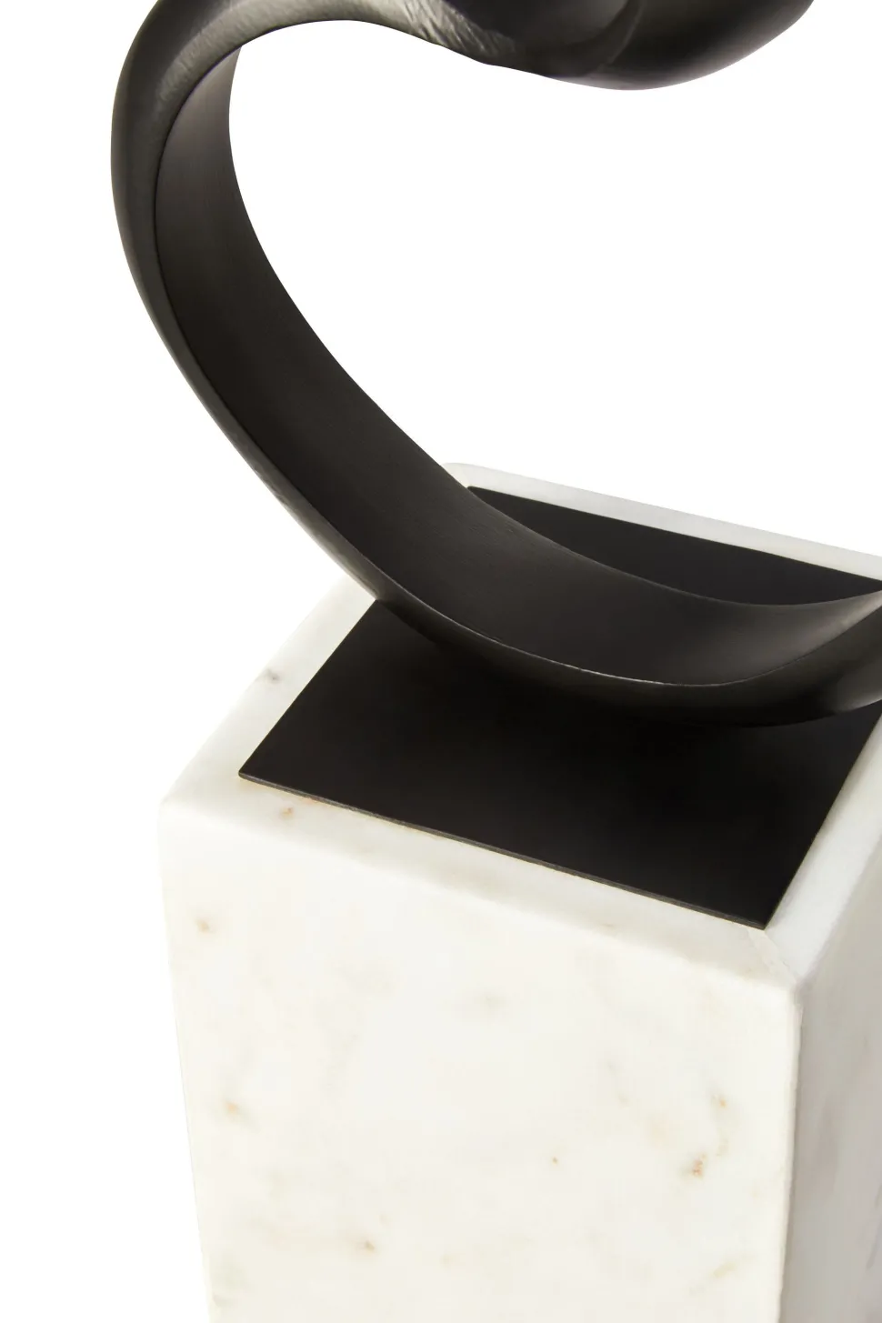 Mystical Grace 60cm Black Metal Indoor Sculpture