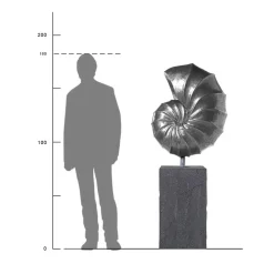 Nautical 173cm Resin Aluminium Home & Garden Sculpture