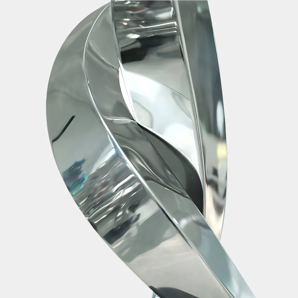 Nexus Ignite 85cm Silver Metal Indoor Sculpture v2