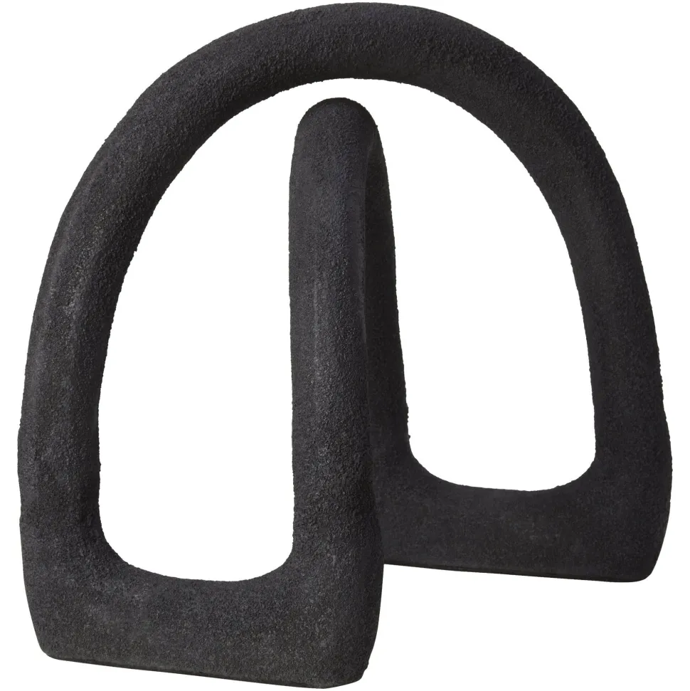 Nightfall 21cm Black Metal Indoor Sculpture