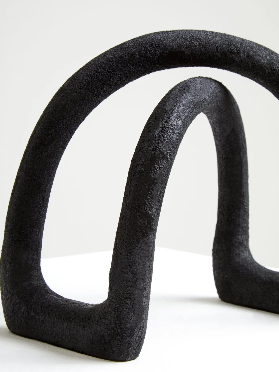 Nightfall 21cm Black Metal Indoor Sculpture