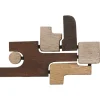 Organic Grid 40cm Metal Wall Sculpture