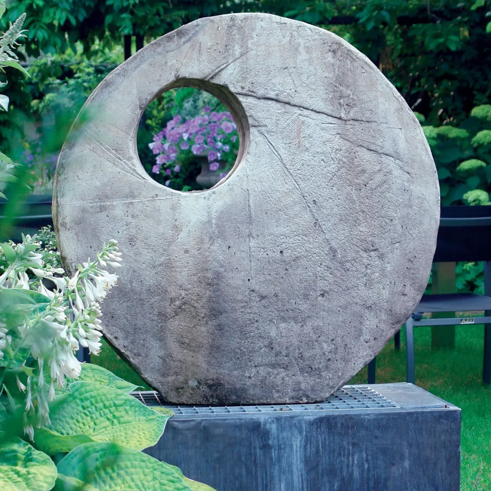 Outlook Modern Stone Garden Sculpture