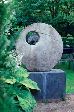 Outlook Modern Stone Garden Sculpture