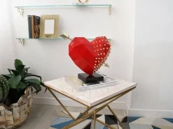 Polygon Pure Love 36cm Resin Indoor Sculpture