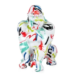 Regal Orangutan 38cm Abstract Resin Indoor Sculpture