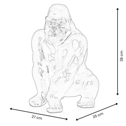 Regal Orangutan 38cm Abstract Resin Indoor Sculpture