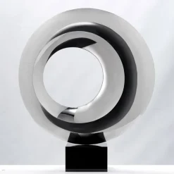 Revolution 88cm Metal Stainless Steel Indoor Sculpture