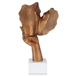 Secret Kiss 50cm Bronze Resin Indoor Sculpture
