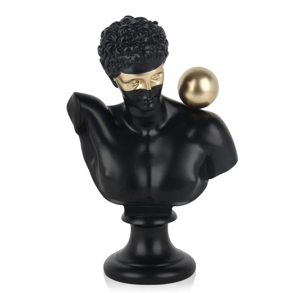 Stealth Titan 35cm Black Resin Indoor Sculpture