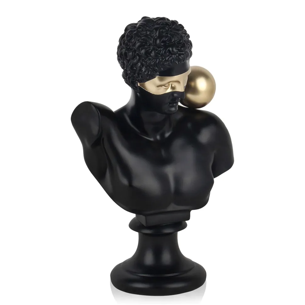 Stealth Titan 35cm Black Resin Indoor Sculpture