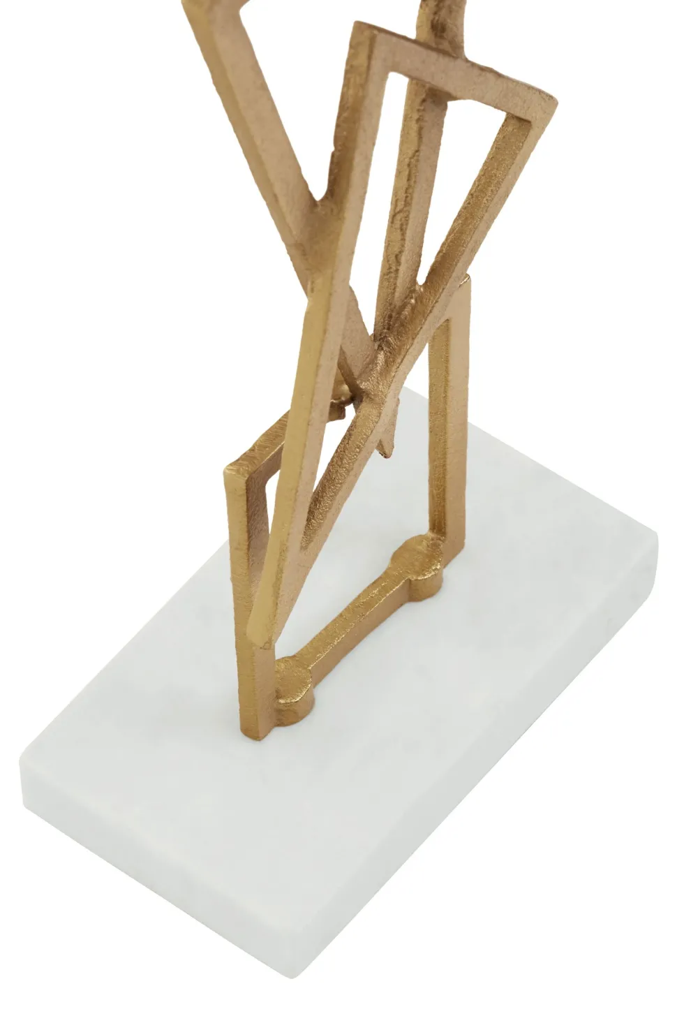 Symbol Ascent 47cm Gold Metal Indoor Sculpture