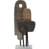 Symbolic 44cm Metal Indoor Sculpture