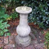 Victorian Brass Stone Garden Sundial