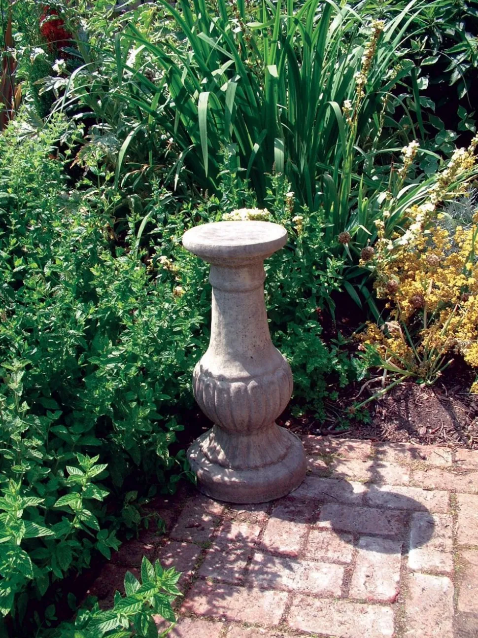 Victorian Column Stone Garden Pedestal