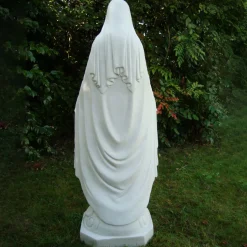 Virgin Mary 118cm Marble Resin Garden Statue