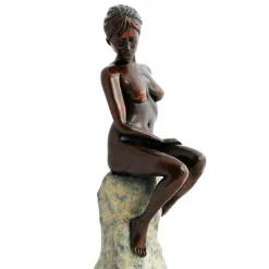 Warmth of the Sun Figurine Bronze Indoor Sculpture