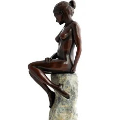 Warmth of the Sun Figurine Bronze Indoor Sculpture