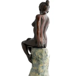 Warmth of the Sun Figurine Bronze Indoor Sculpture
