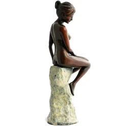 Warmth of the Sun Figurine Bronze Indoor Sculpture